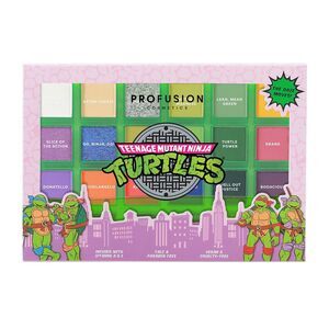 Profusion Cosmetics Teenage Mutant Ninja Turtles 24 Shade Eyeshadow Palette NEW